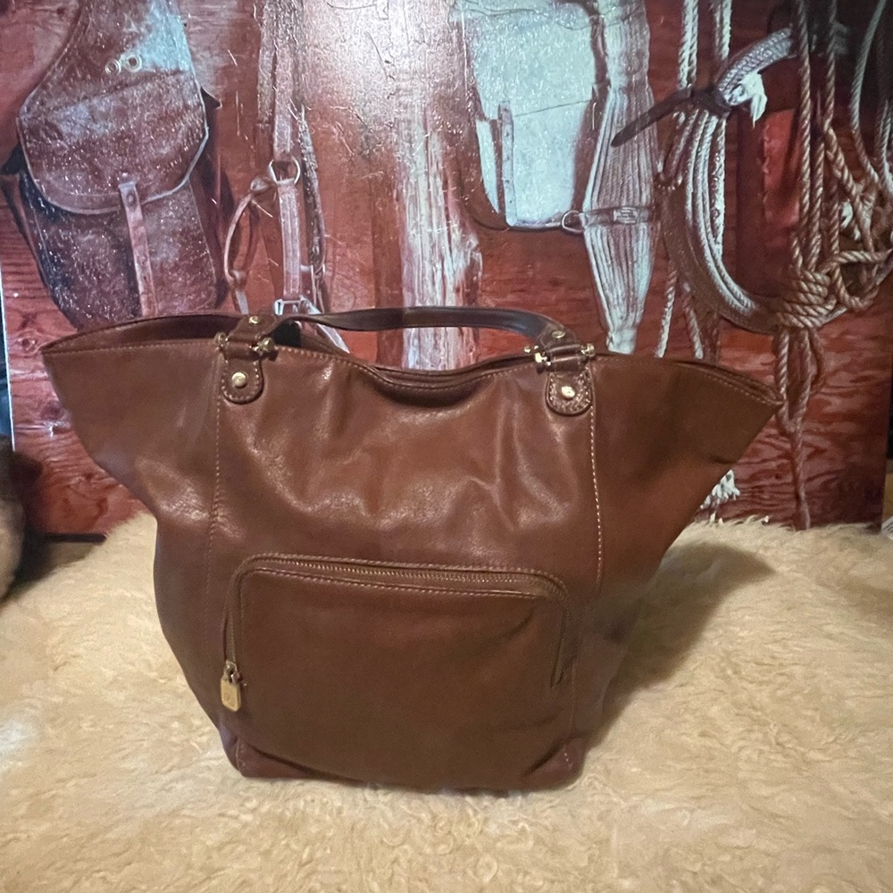 Liz Claiborne XXL leather bag